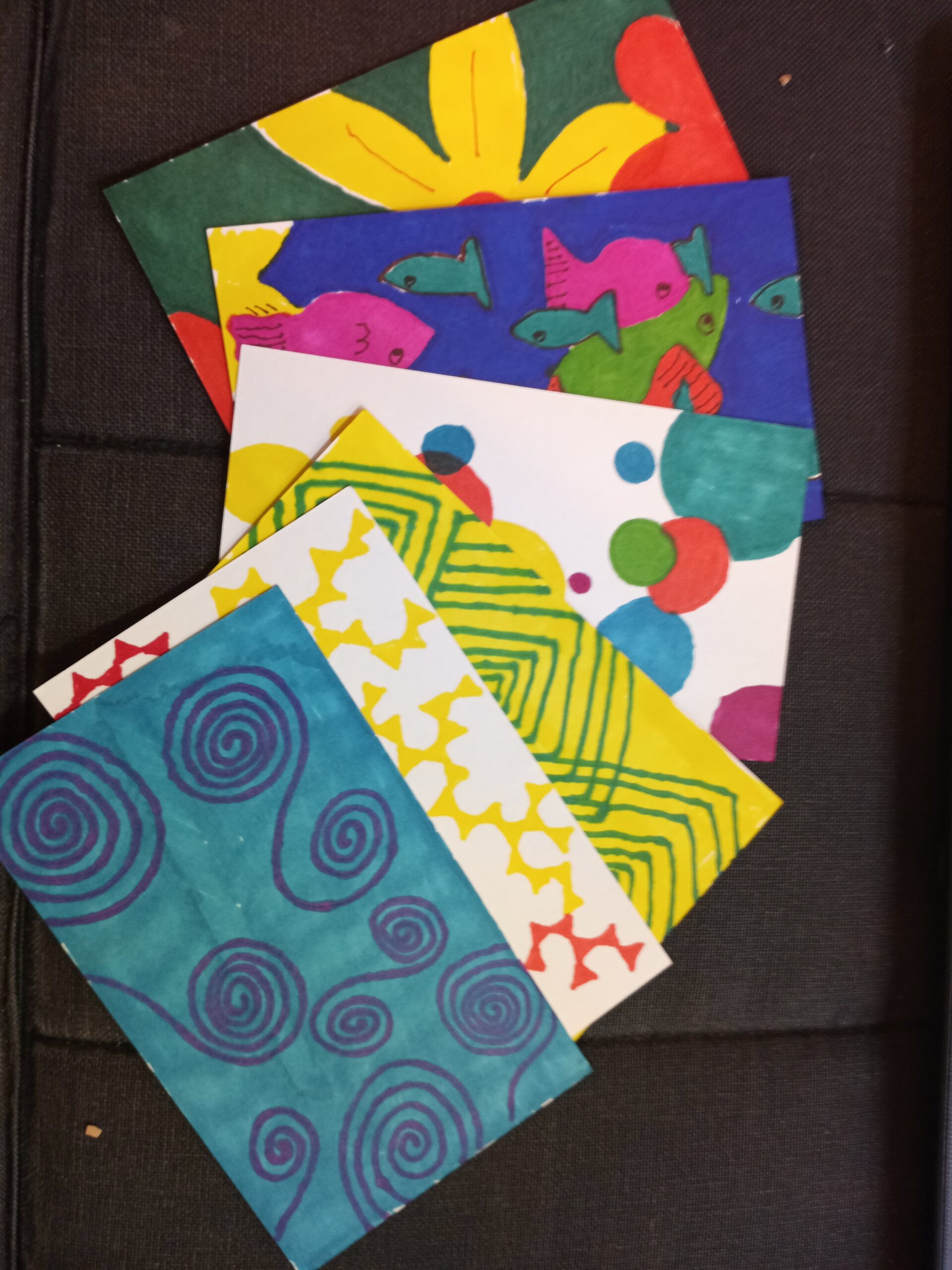 a deck of decorative cards with coping skills on them